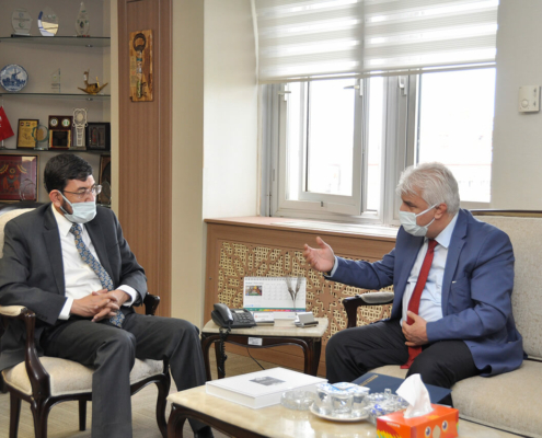 Visit Of Minister Of Higher Education Of Afghanistan To COMCEC 5