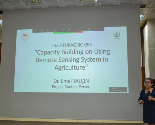 Capacity Building On Using Remote Sensing Systems In Agriculture (2022 TURAGRIC 055) 7