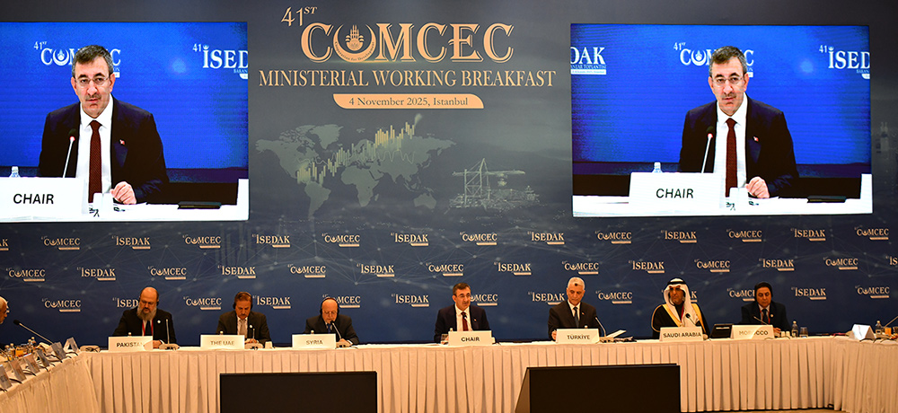 “Ministerial Working Breakfast on Syria” was held within the scope of the 41st   COMCEC Ministerial Meeting